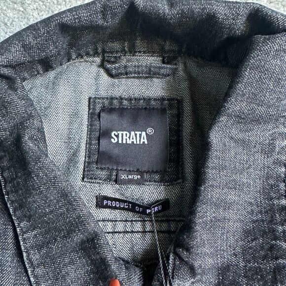 NWT Strata x Holy Ship 12.0 Denim Jacket Size X-Large - Picture 3 of 9